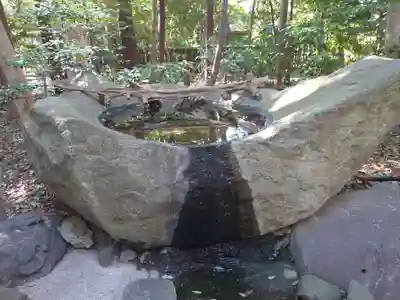 駒木諏訪神社の手水舎