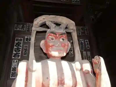 永福寺　童子堂の像