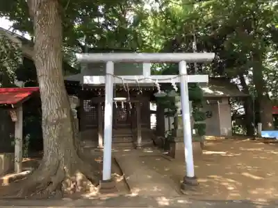 駒繋神社の鳥居