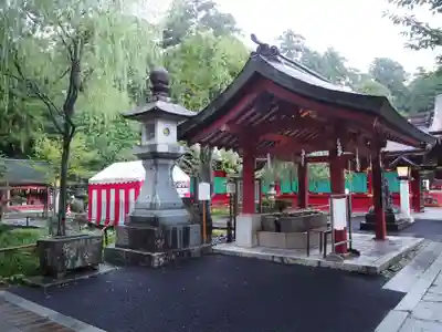 志波彦神社・鹽竈神社の手水舎