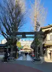 湯島天満宮の鳥居