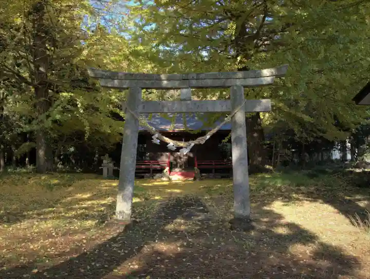 大網高龗神社の鳥居