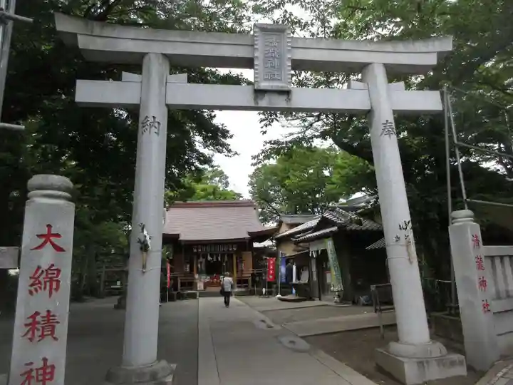 清瀧神社の鳥居