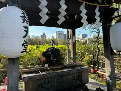 寛永寺不忍池弁天堂の手水舎