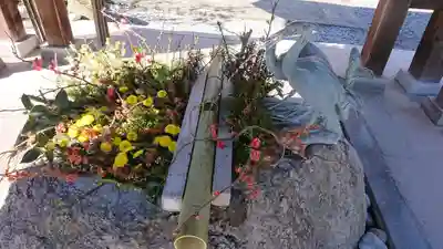 白鷺神社の手水舎