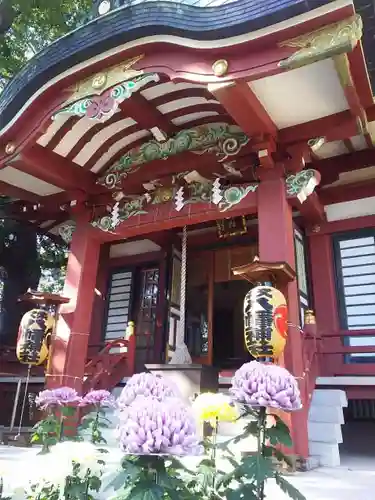 柴又八幡神社の本殿