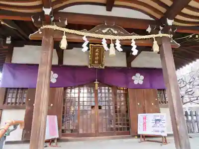 牛天神北野神社の本殿・本堂