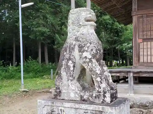 守公神社の狛犬