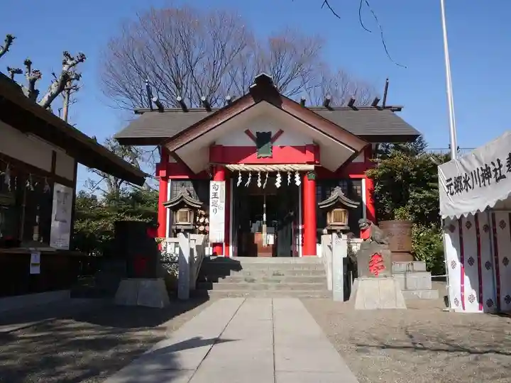 元郷氷川神社の本殿・本堂