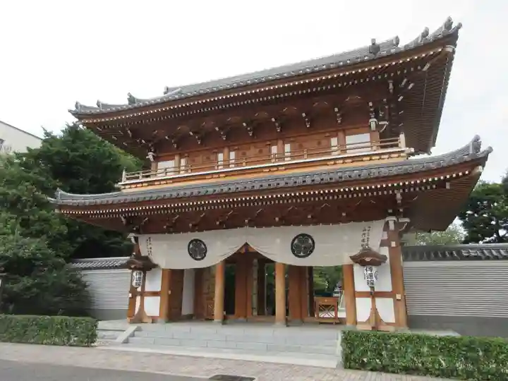 伝通院の山門・神門