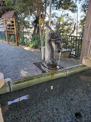 天照大神の手水舎