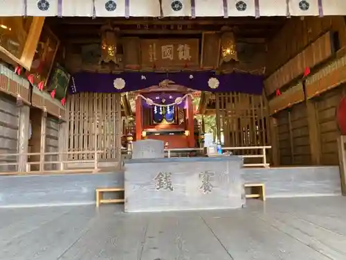 河口浅間神社の本殿・本堂