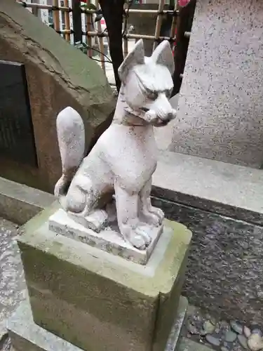 三田春日神社の狛犬