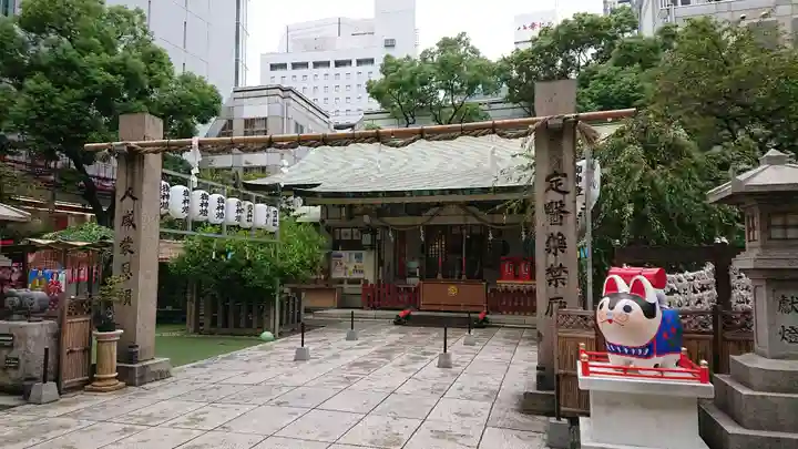露天神社(お初天神)の本殿・本堂
