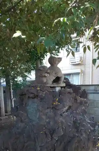 一山神社の狛犬