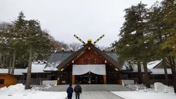北海道神宮の本殿・本堂