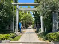 徳持神社の鳥居