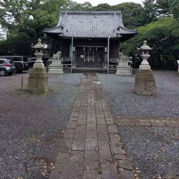 下清水八幡神社の本殿・本堂