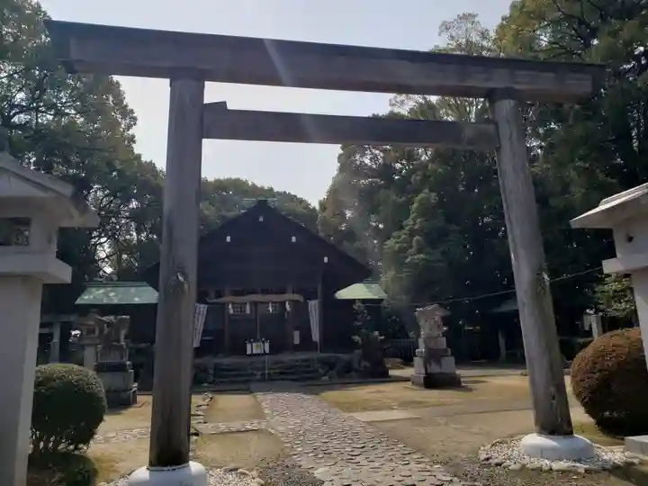 酒見神社の鳥居
