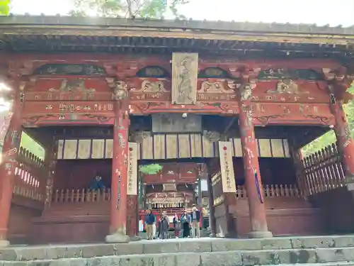 北口本宮冨士浅間神社の山門・神門