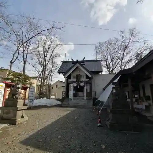 星置神社の本殿