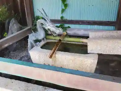 小川原神社の手水舎