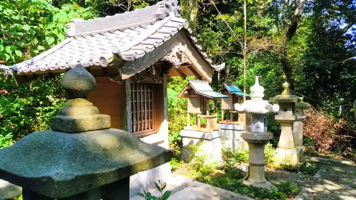 阿奈志神社の末社・摂社