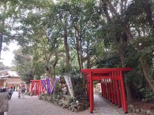 神明神社の鳥居