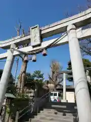 鳩ヶ谷氷川神社の鳥居