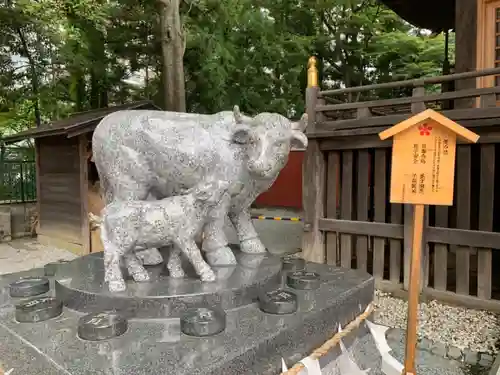 榴岡天満宮の狛犬