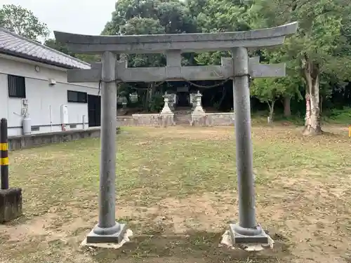 山神社（藪田山神社）の鳥居