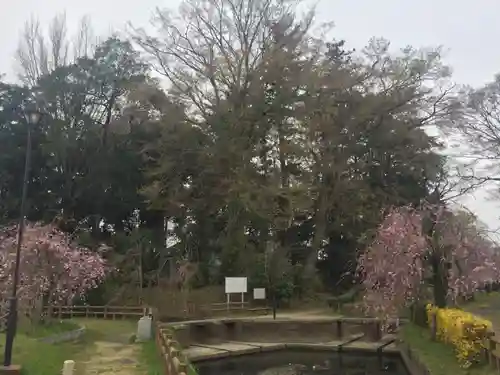 宗任神社の庭園