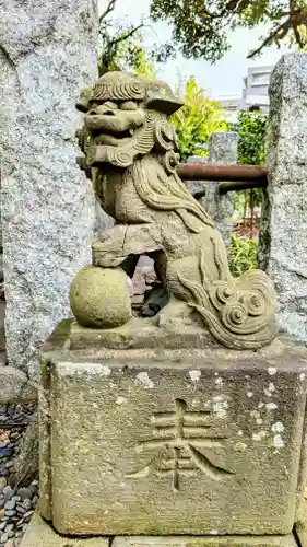 菊田神社の狛犬