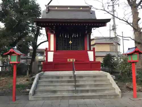 柞祖霊社の本殿