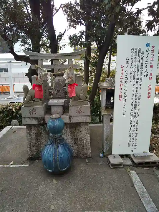 折上稲荷神社の末社・摂社