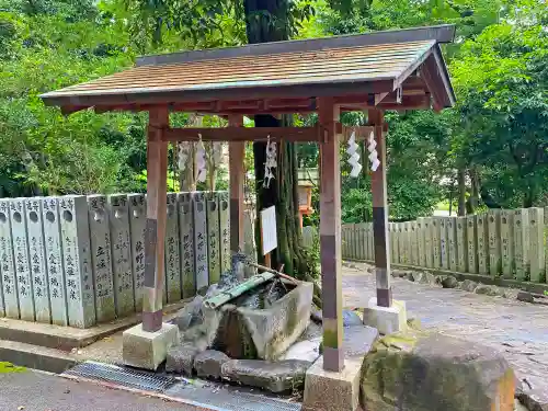 石切劔箭神社上之社の手水舎