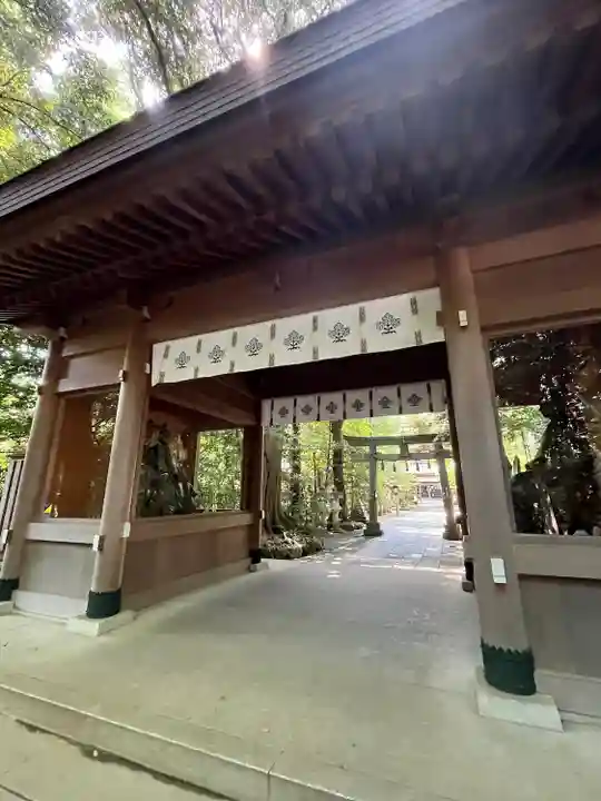 駒木諏訪神社の山門・神門