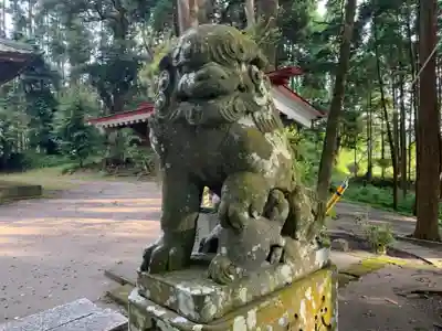日月神社の狛犬