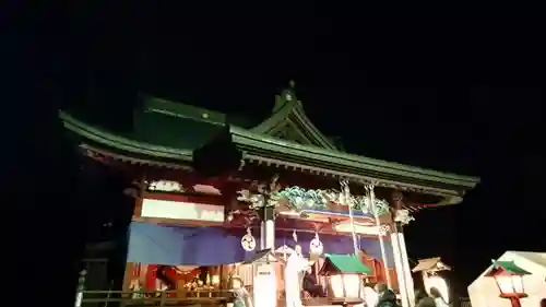 下野國一社八幡宮の初詣
