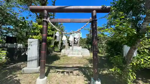 尾骨神社の鳥居