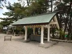 中山神明社の手水