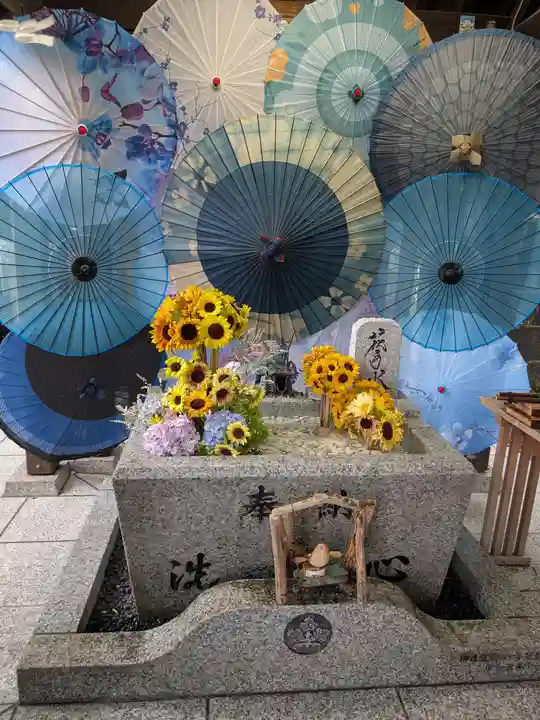 札幌諏訪神社の手水舎