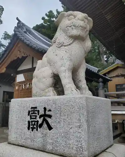 八剱神社の狛犬
