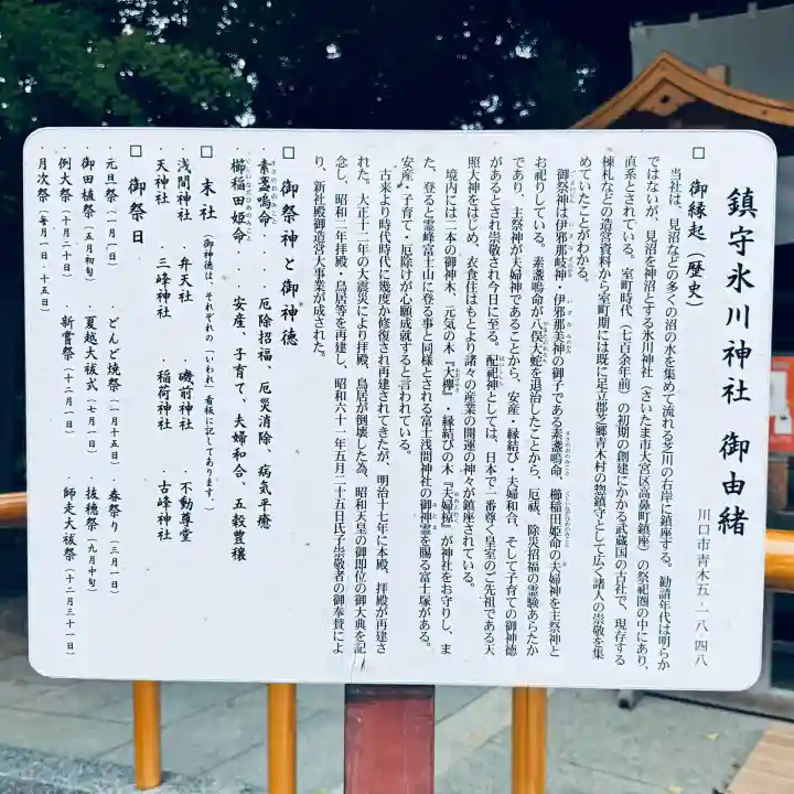 鎮守氷川神社(埼玉県)