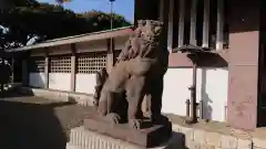 千葉縣護國神社の狛犬