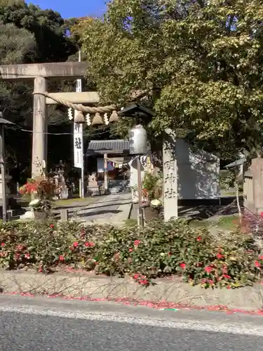 池田神明神社の鳥居