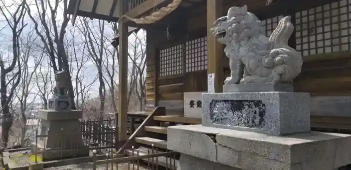 糸井山神社の本殿