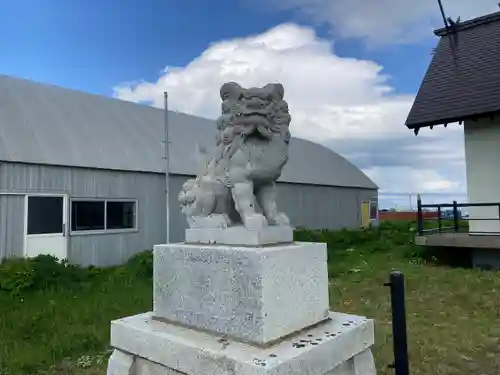 納沙布金刀比羅神社の狛犬