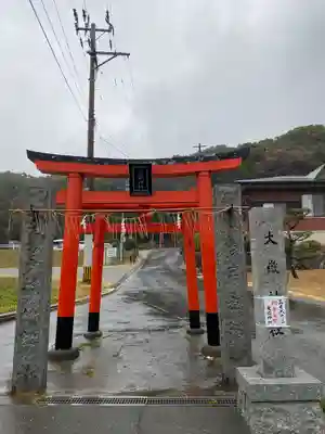 大嶽神社(志賀海神社摂社)の鳥居