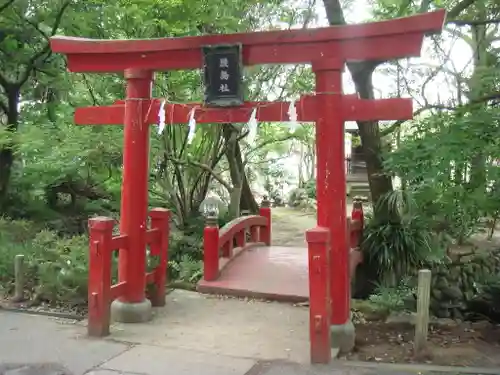 葛飾八幡宮の鳥居